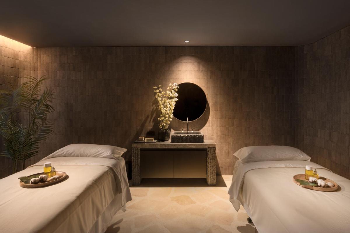 Cama o camas de una habitación en El Fuerte Marbella