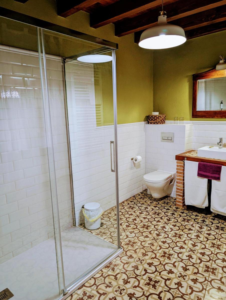Un baño de Casa El Descanso Del Peregrino