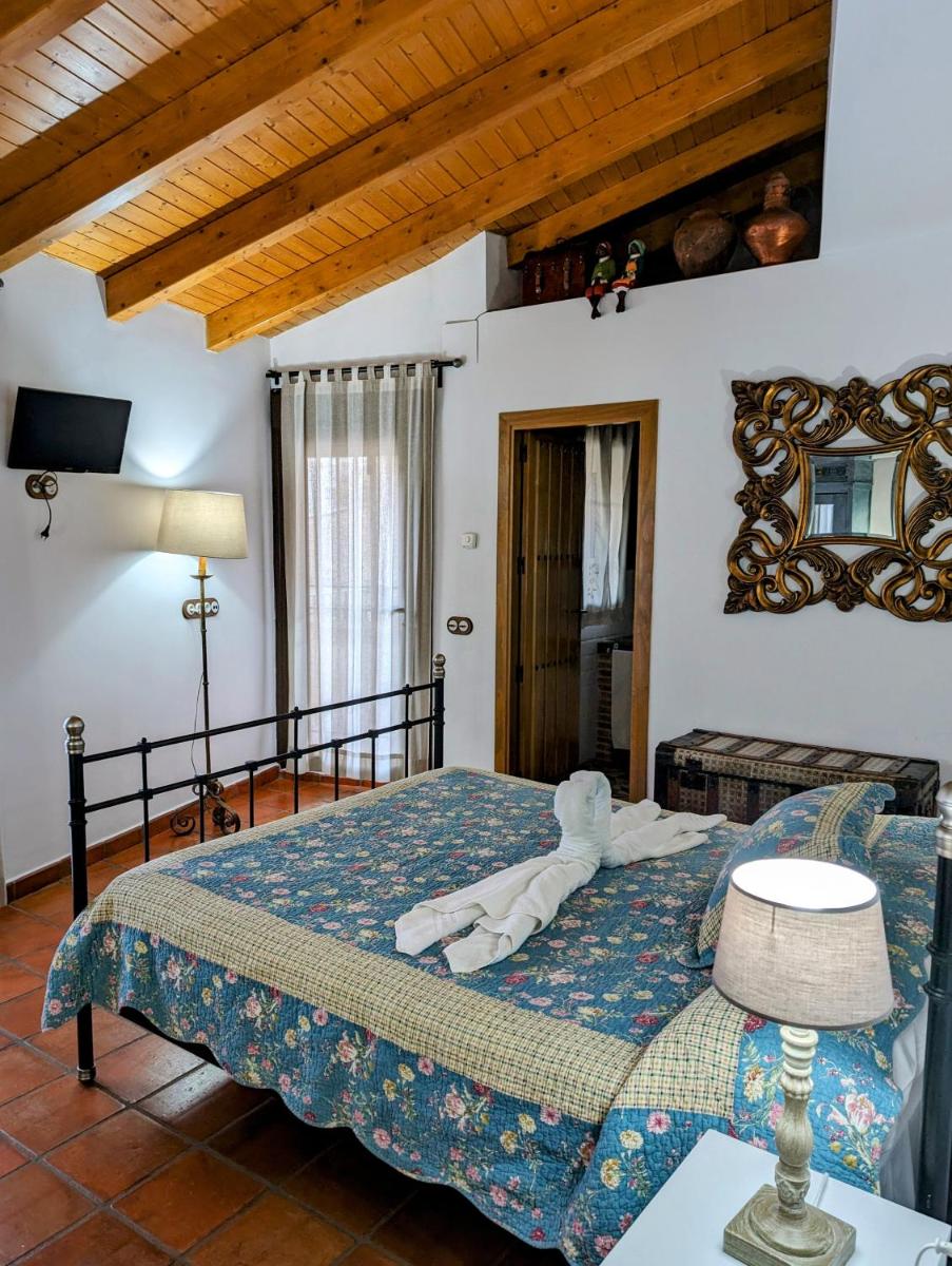 Cama o camas de una habitación en Casa El Descanso Del Peregrino