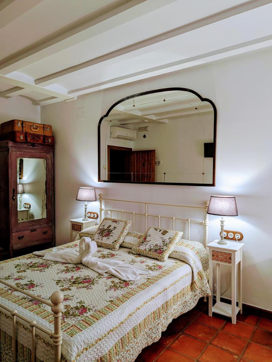 Cama o camas de una habitación en Casa El Descanso Del Peregrino