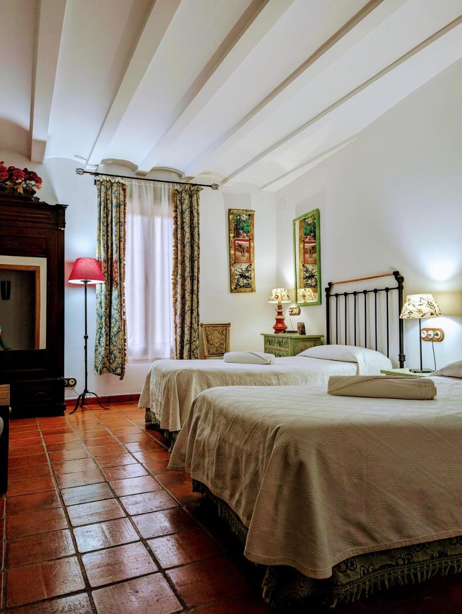 Cama o camas de una habitación en Casa El Descanso Del Peregrino