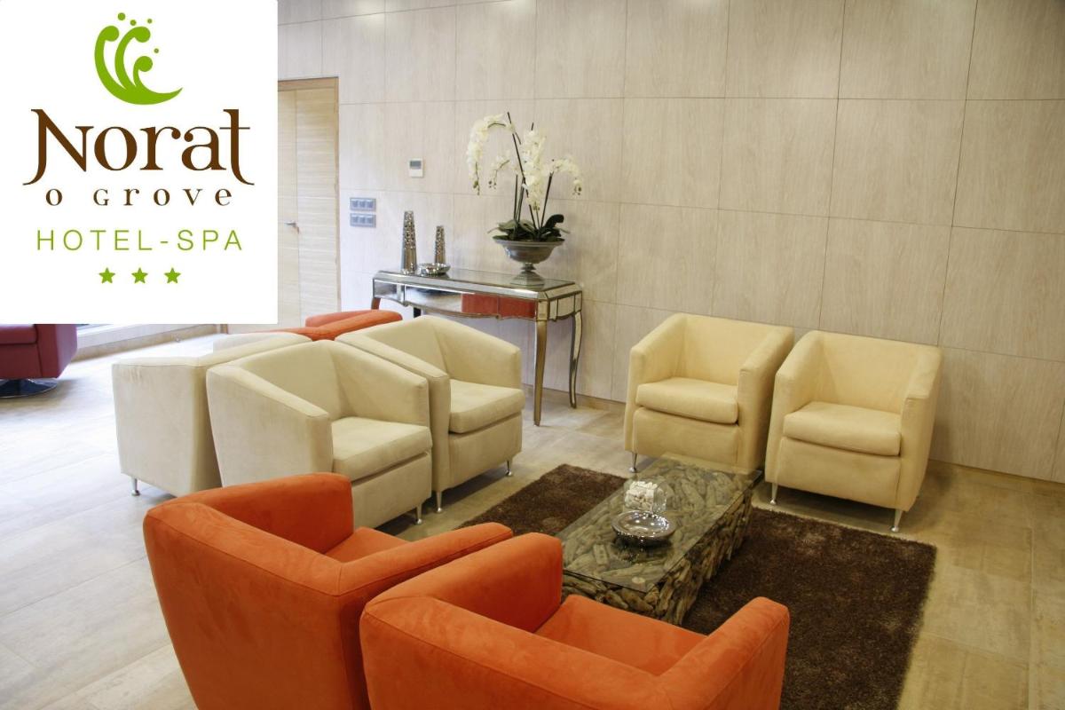 Zona de estar de Hotel Spa Norat O Grove 3* Superior
