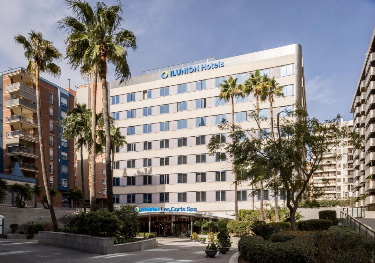 a renderización del cuartel general de Dunder Mifflin en Ilunion Les Corts Spa, en Barcelona
