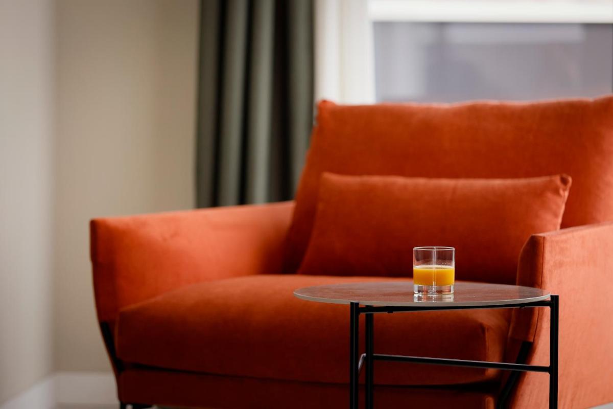 Zona de estar de Nuvō Hotel Boutique