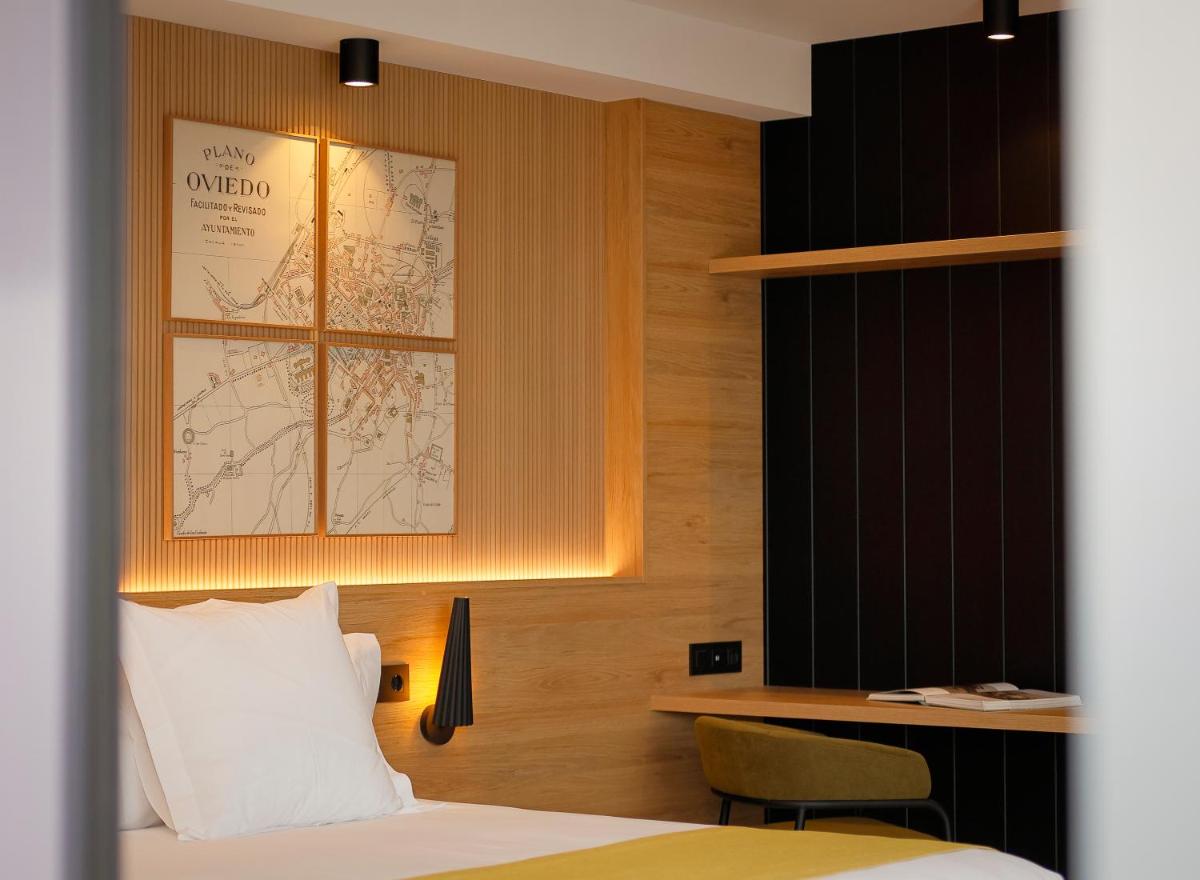 Cama o camas de una habitación en Nuvō Hotel Boutique