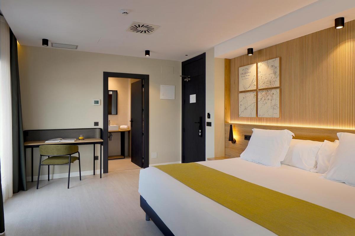 Cama o camas de una habitación en Nuvō Hotel Boutique
