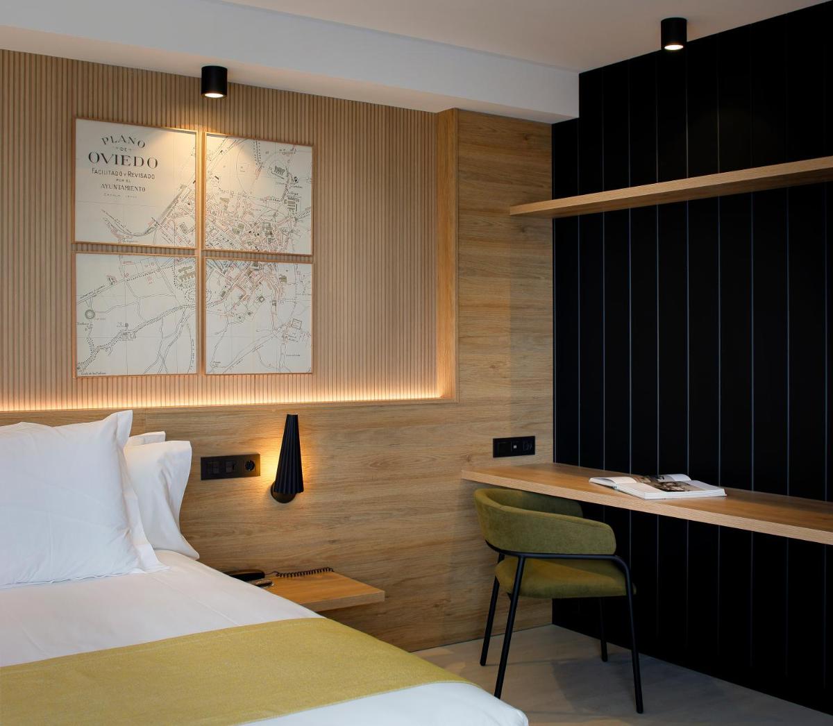 Cama o camas de una habitación en Nuvō Hotel Boutique