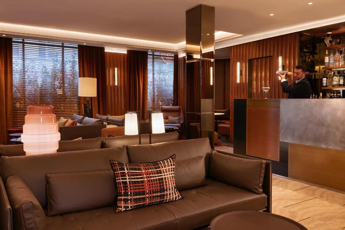 Coin salon dans l'établissement Villa-des-Prés