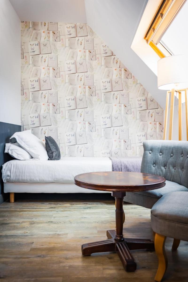 Coin salon dans l'établissement Grand Hôtel du Luxembourg & Spa