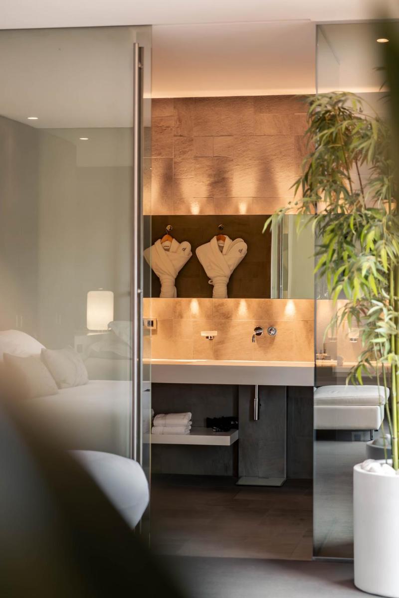 Coin salon dans l'établissement Bdesign & Spa