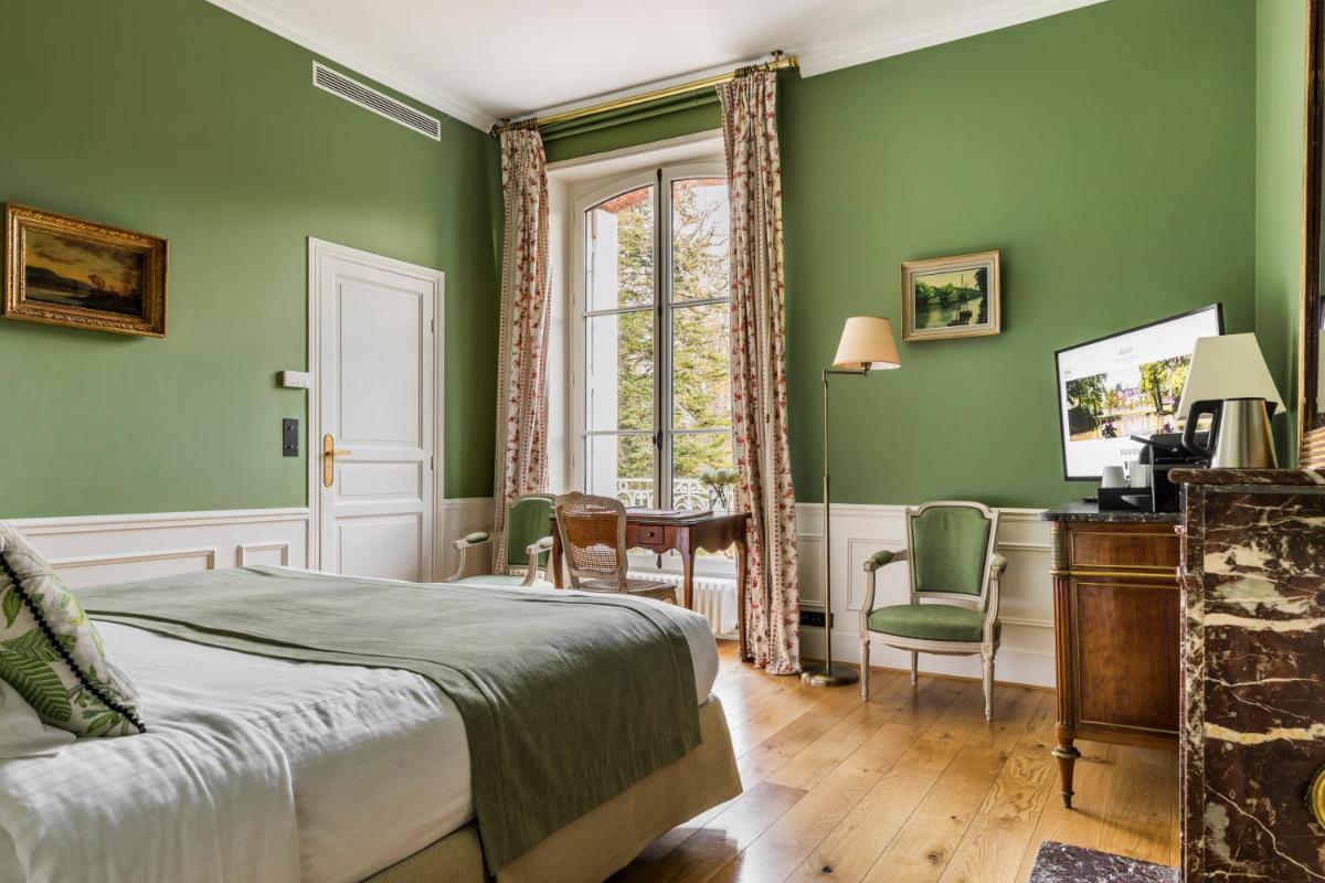 Un ou plusieurs lits dans un hébergement de l'établissement Les Hauts de Loire Relais & Châteaux