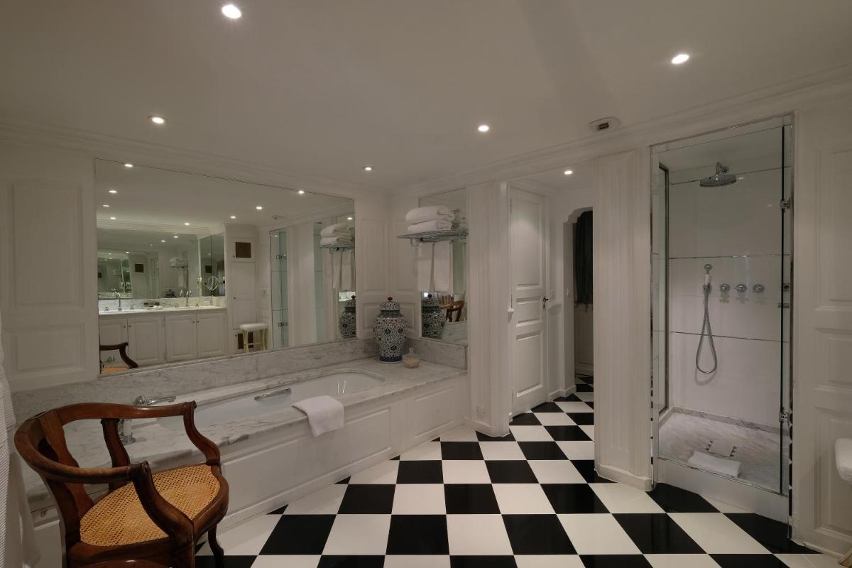 Salle de bains dans l'établissement Villa Gallici Hôtel & Spa