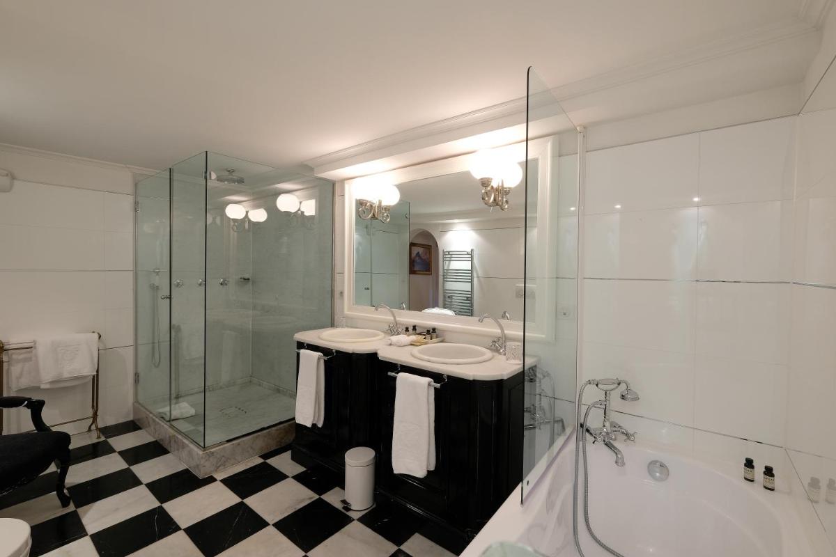 Salle de bains dans l'établissement Villa Gallici Hôtel & Spa