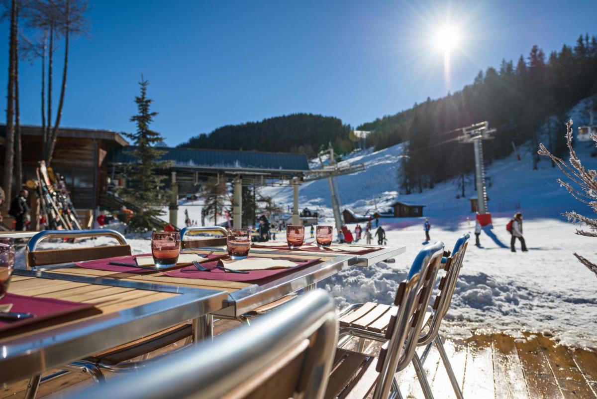 L'établissement Marmotel & Spa en hiver