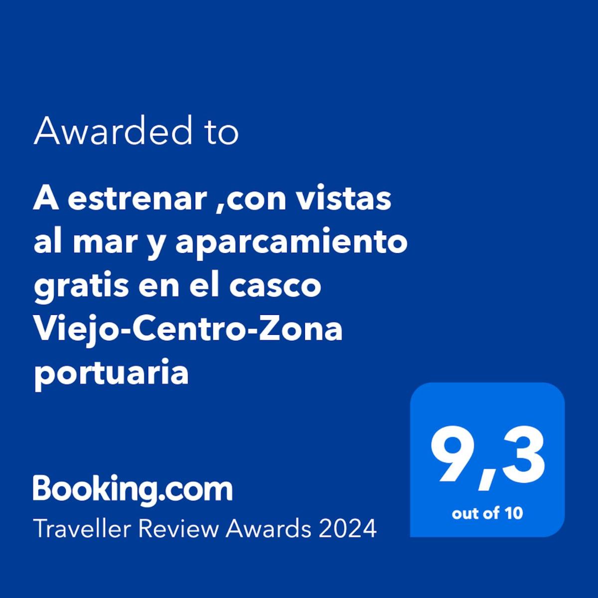 A estrenar ,con vistas al mar y aparcamiento gratis en el casco Viejo-Centro-Zona portuaria - Housity