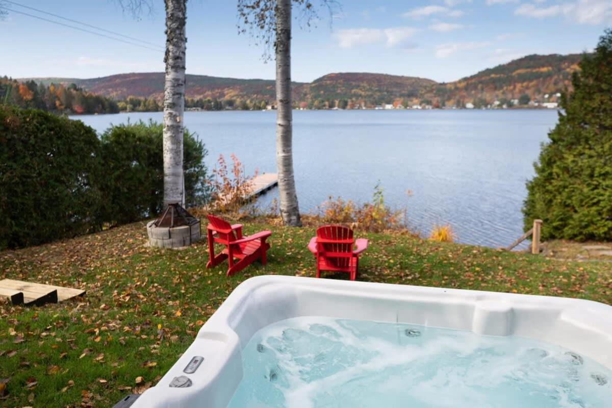 FRONT LAKE hot tub with sunset ski and slide 8p - Housity