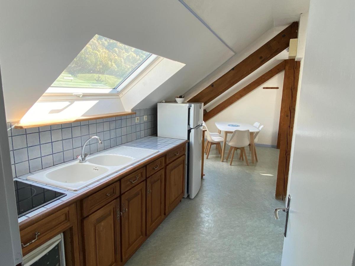 Cuisine ou kitchenette dans l'établissement Appart Le Chili- Quartier thermal- Parc remarquable - Linge fourni