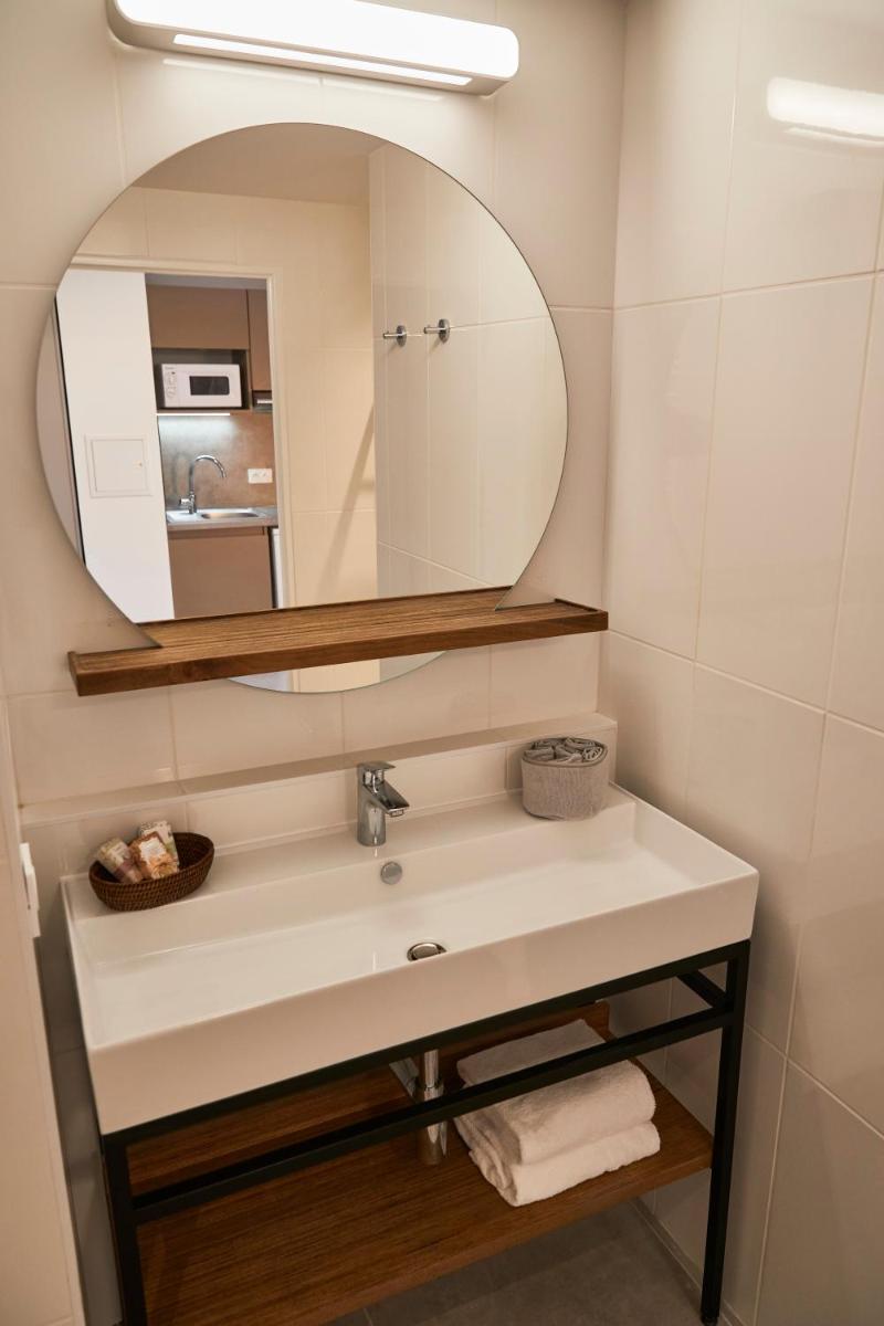 Salle de bains dans l'établissement Pure Thermal Residence