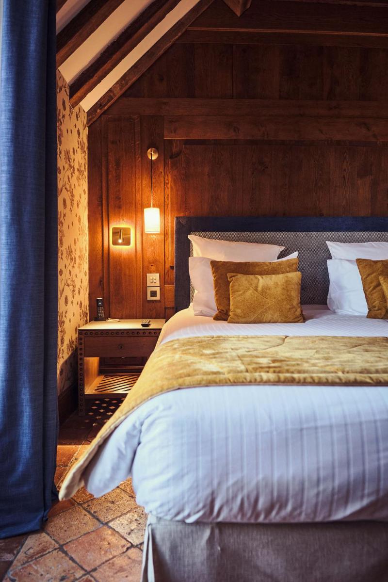 Un ou plusieurs lits dans un hébergement de l'établissement Relais Bernard Loiseau