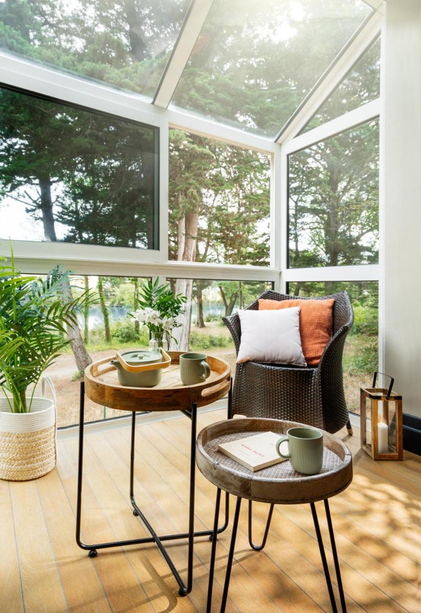 Jardin de l'établissement Hôtel Valdys Thalasso & Spa - les Pins
