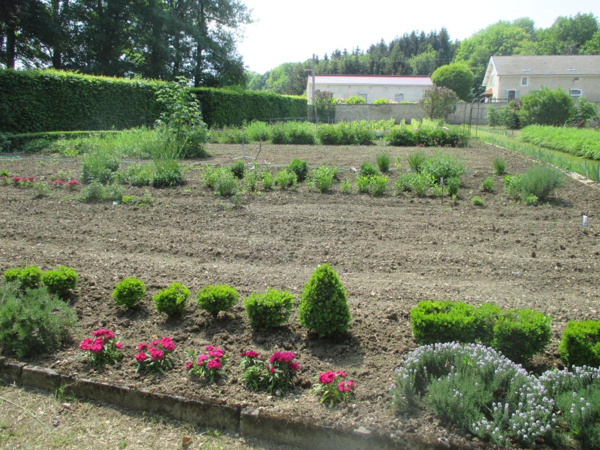 Jardin de l'établissement Château des Monthairons Hôtel Restaurant GastroMaison Spa privatif