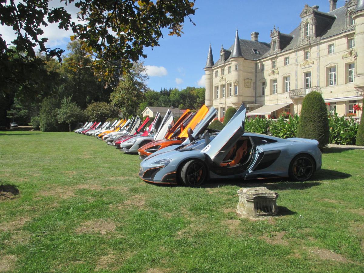Jardin de l'établissement Château des Monthairons Hôtel Restaurant GastroMaison Spa privatif