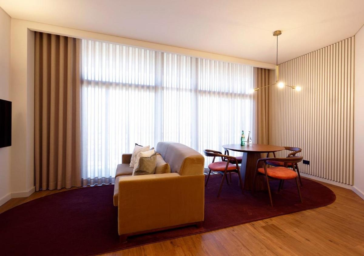 Uma área de estar em Montebelo Viseu Congress Hotel & Spa