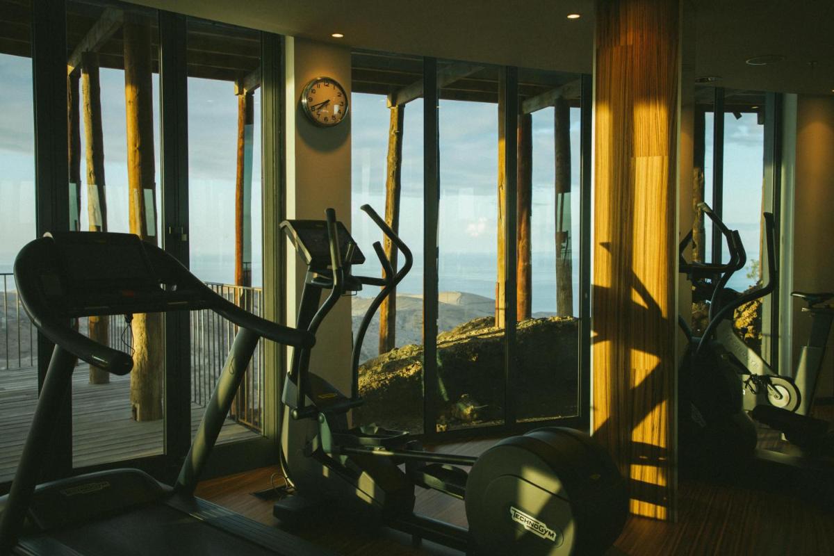 Gimnasio o instalaciones de fitness de Salobre Hotel Resort & Serenity