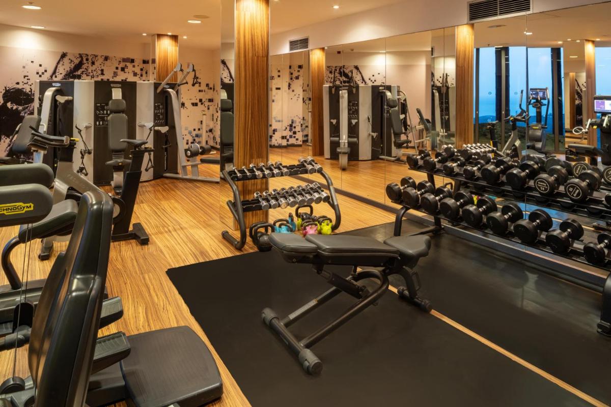 Gimnasio o instalaciones de fitness de Salobre Hotel Resort & Serenity