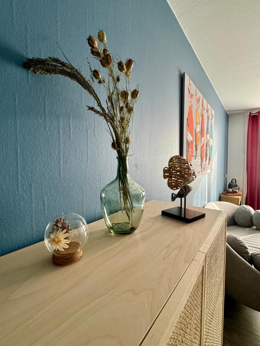 Coin salon dans l'établissement Maison des Dunes