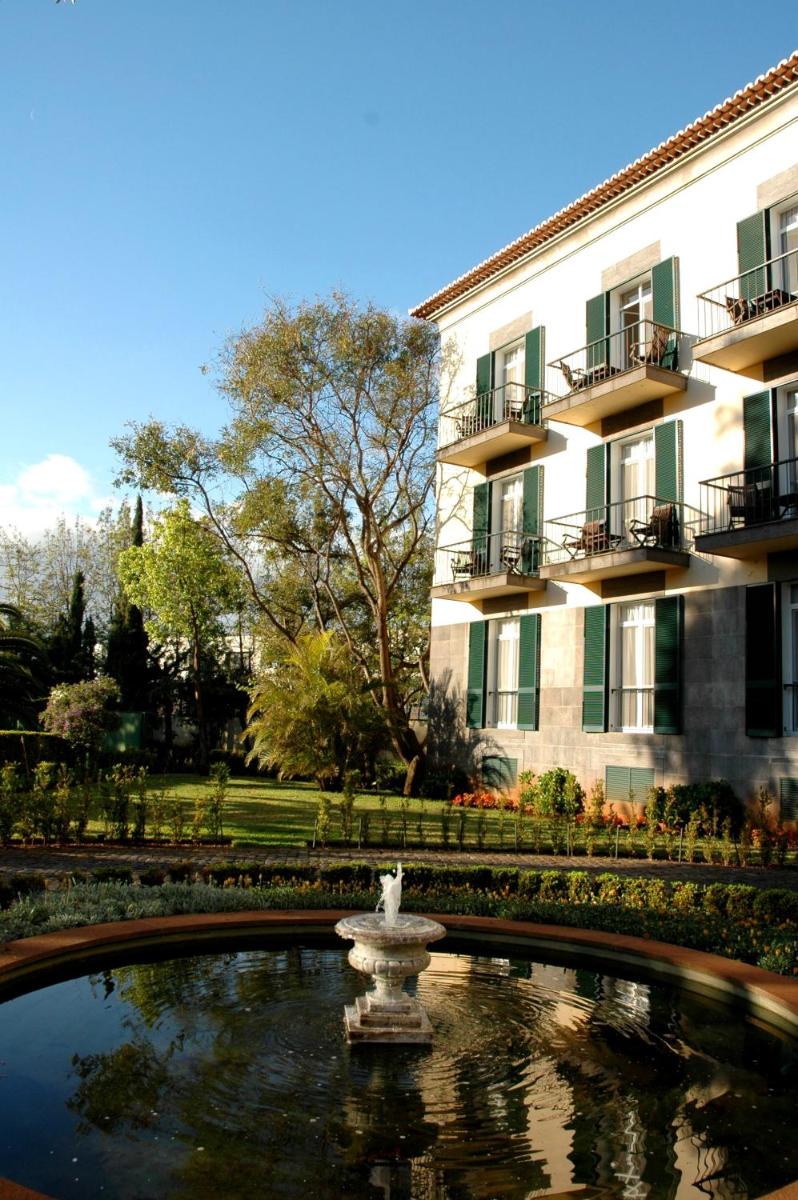 Um jardim no exterior de Quinta da Bela Vista