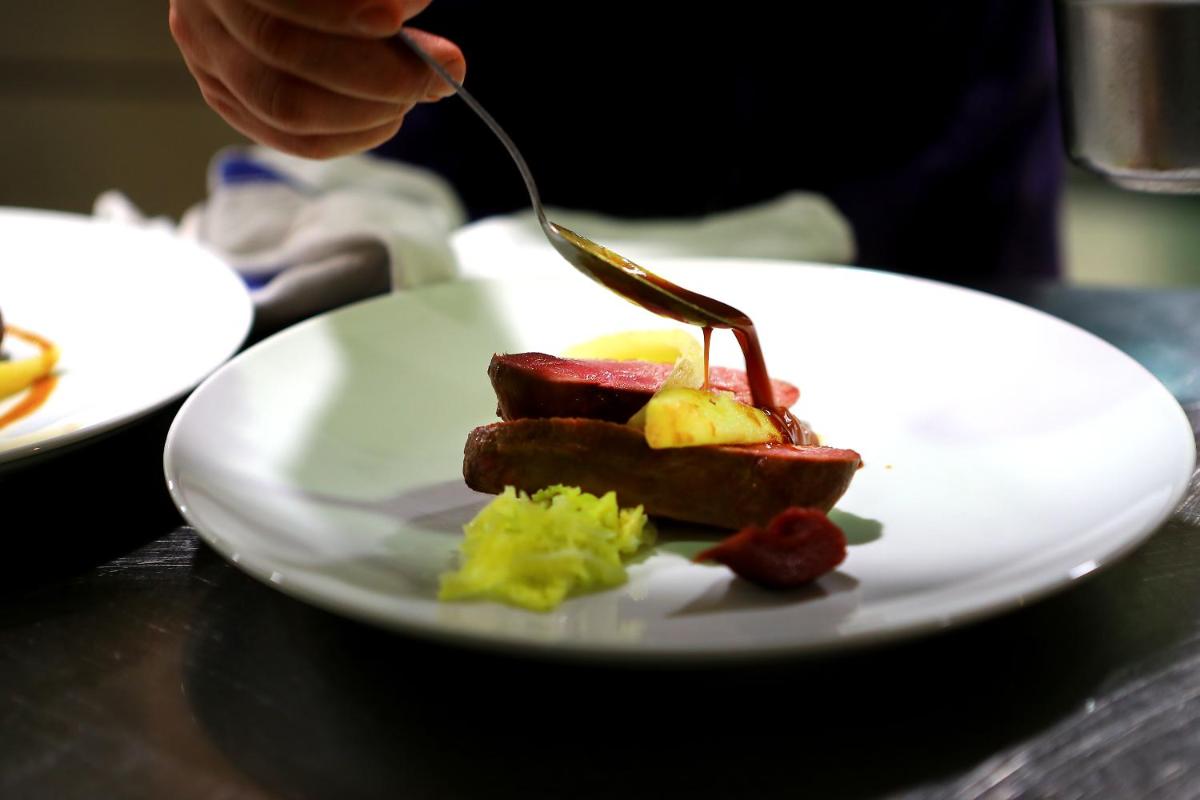 Nourriture dans l'hôtel ou à proximité
