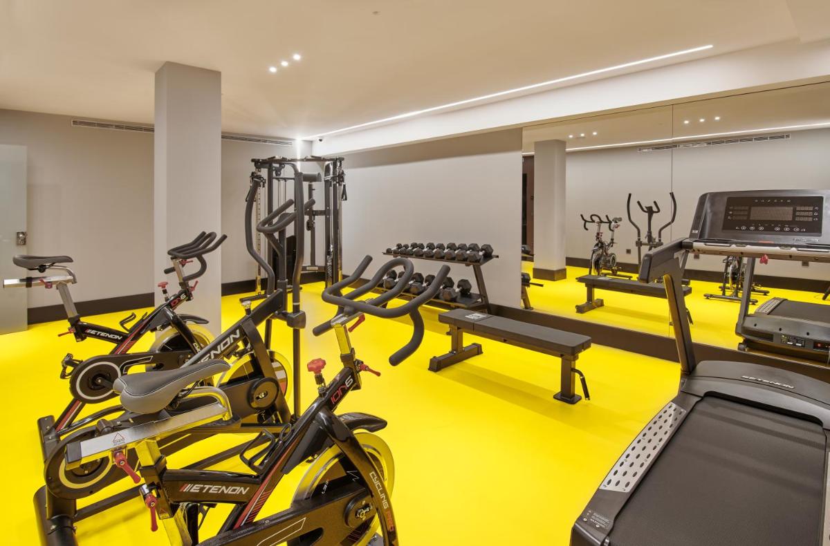 Gimnasio o instalaciones de fitness de Hotel MyPalace León