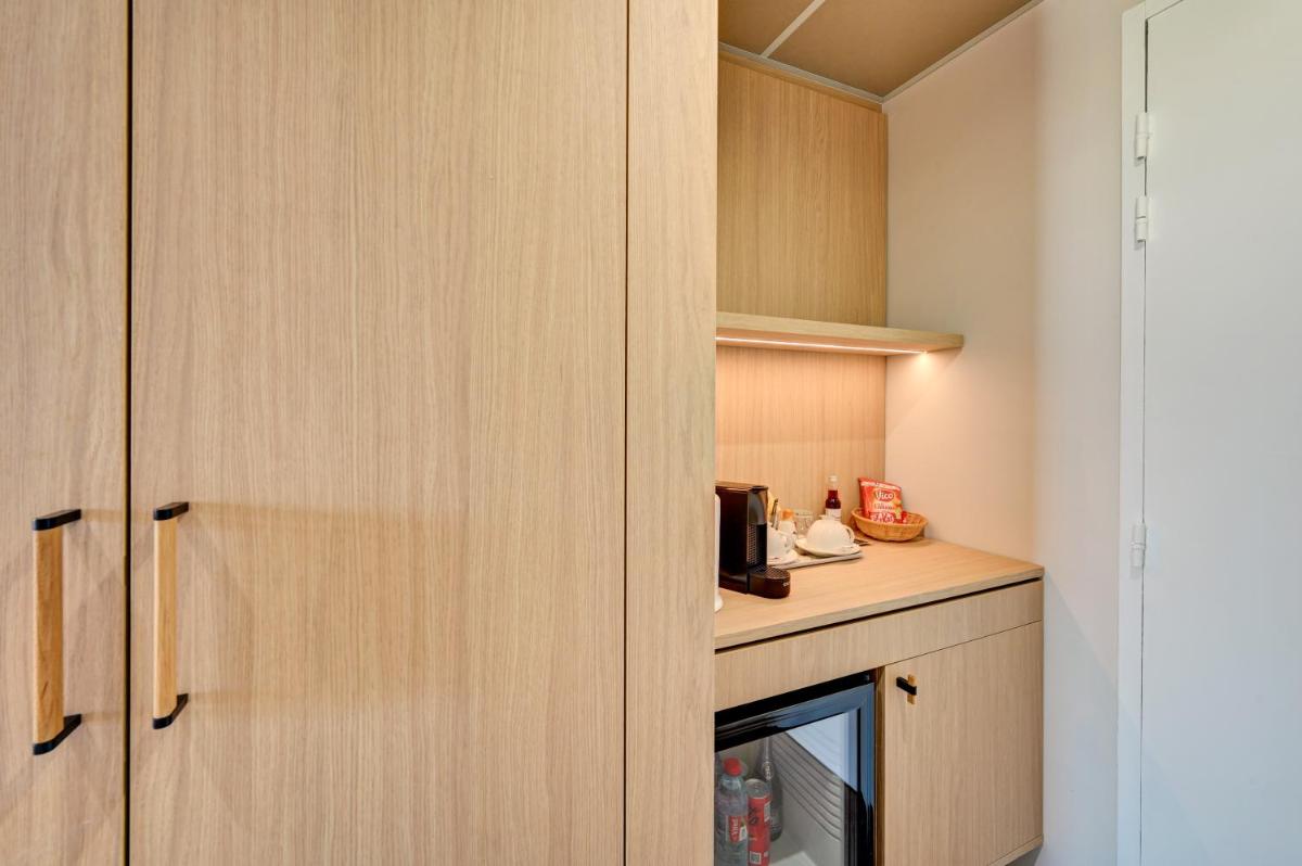 Cuisine ou kitchenette dans l'établissement Hotel Bastide & SPA - Villa de Lourmarin