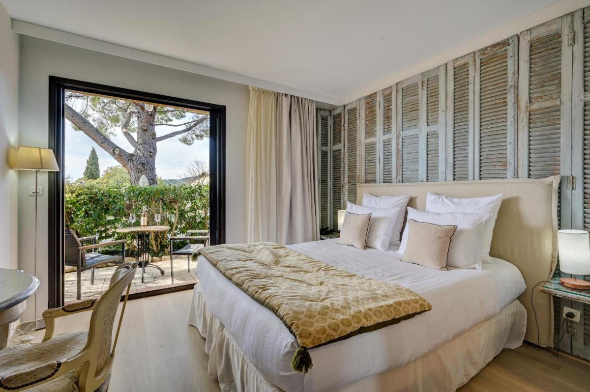 Un ou plusieurs lits dans un hébergement de l'établissement Hotel Bastide & SPA - Villa de Lourmarin