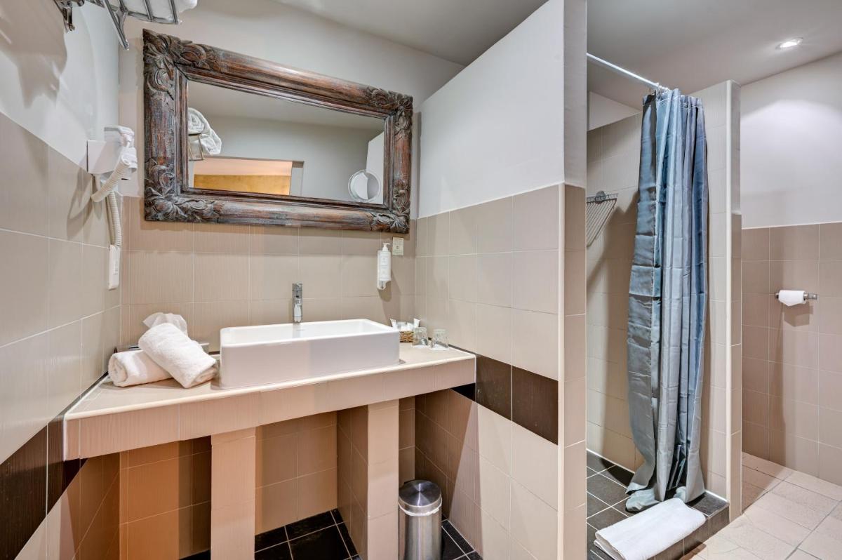 Salle de bains dans l'établissement Hotel Bastide & SPA - Villa de Lourmarin