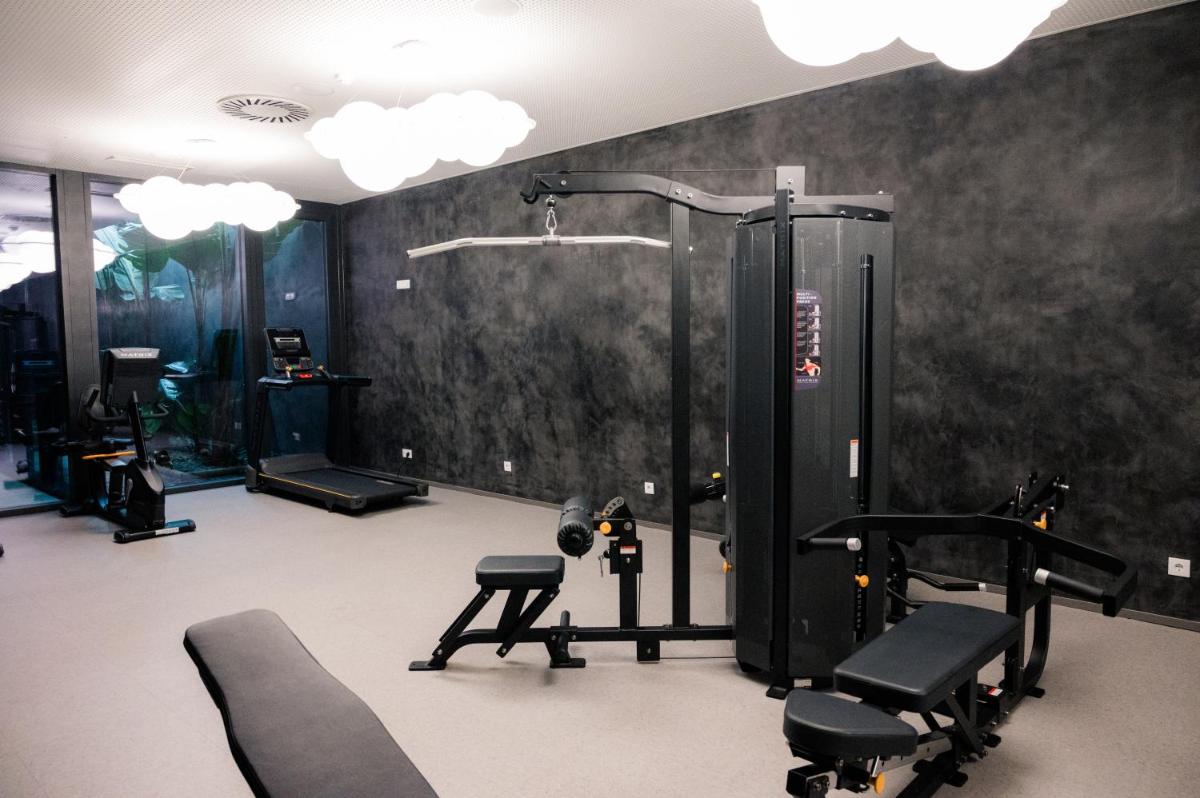 O centro de fitness e/ou as comodidades de fitness de Sines Sea View Business & Leisure Hotel