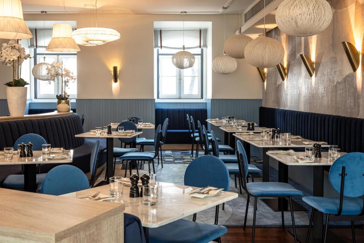 Uma área de estar em The Vintage Hotel & Spa Lisbon