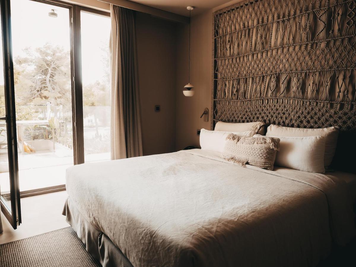 Cama o camas de una habitación en Barefoot Hotel Mallorca