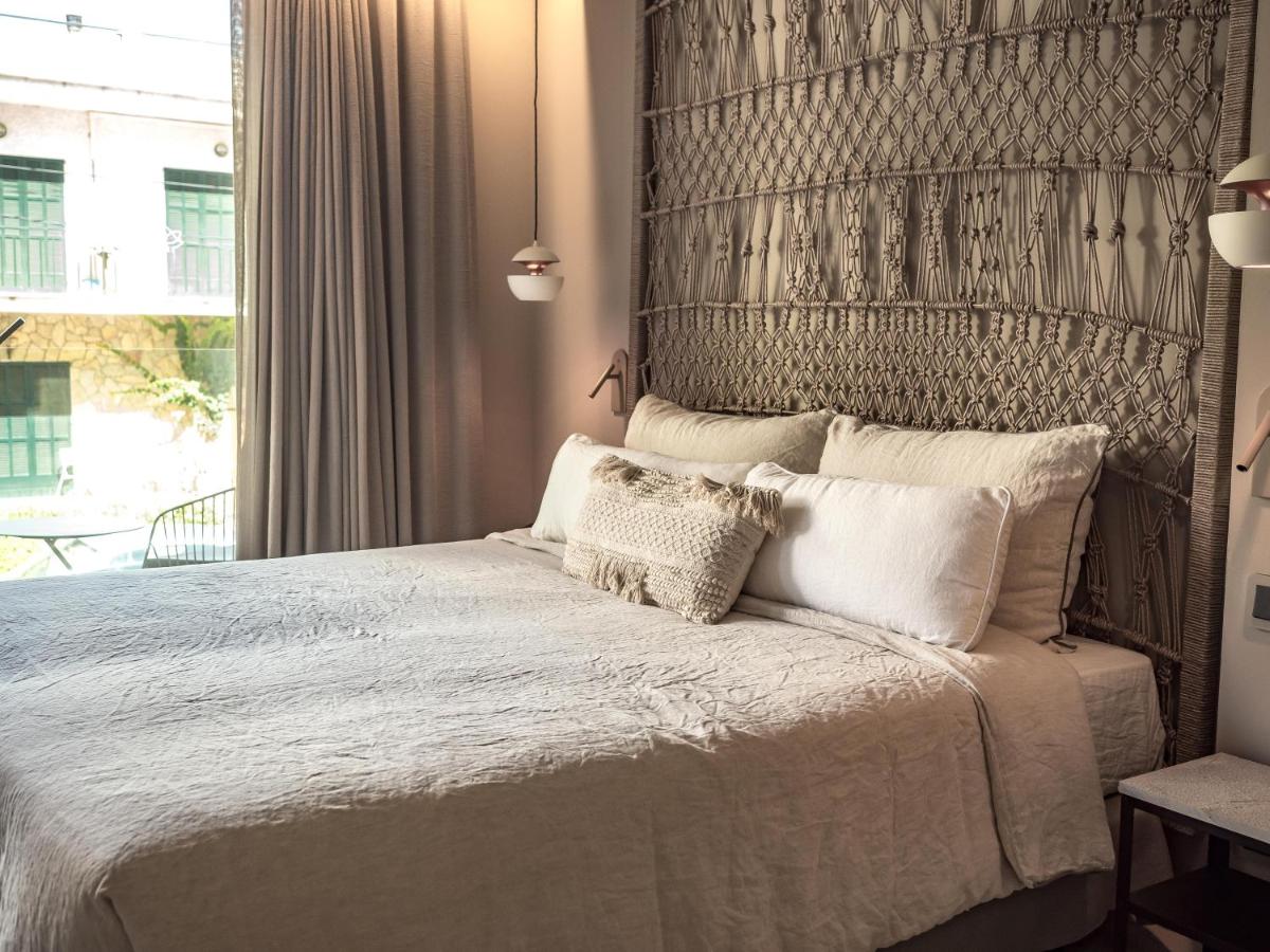 Cama o camas de una habitación en Barefoot Hotel Mallorca