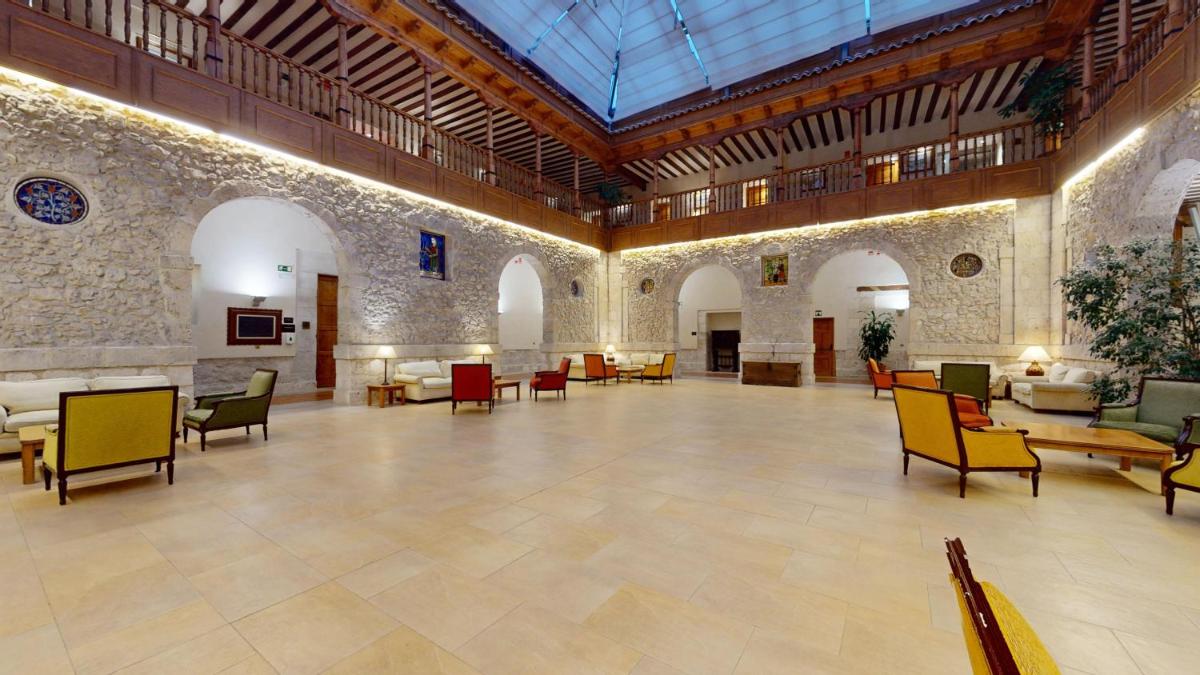 Zona de estar de AZZ Peñafiel Las Claras Hotel & Spa