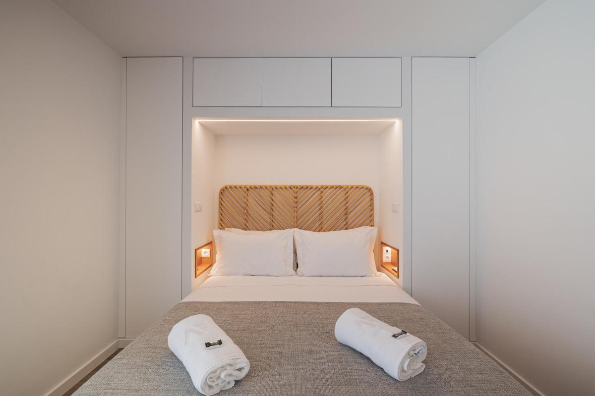 Uma cama ou camas num quarto em Alto do Forte