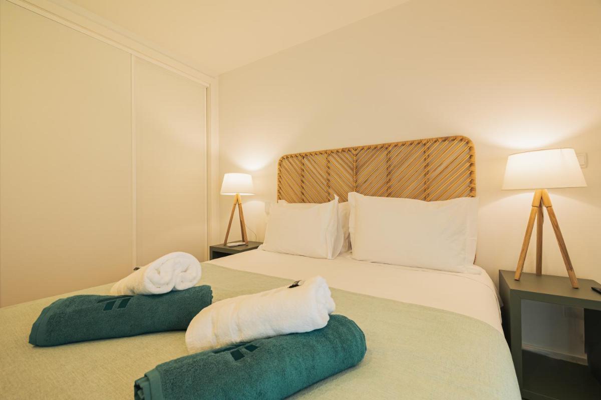 Uma cama ou camas num quarto em Alto do Forte