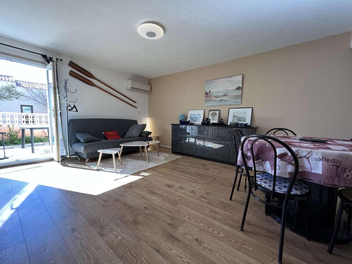 Maison Climatisée à 2 Pas de la Plage avec Piscine et Parking Privé, 6 Couchages - Gruissan - FR-1-229-486 - Housity