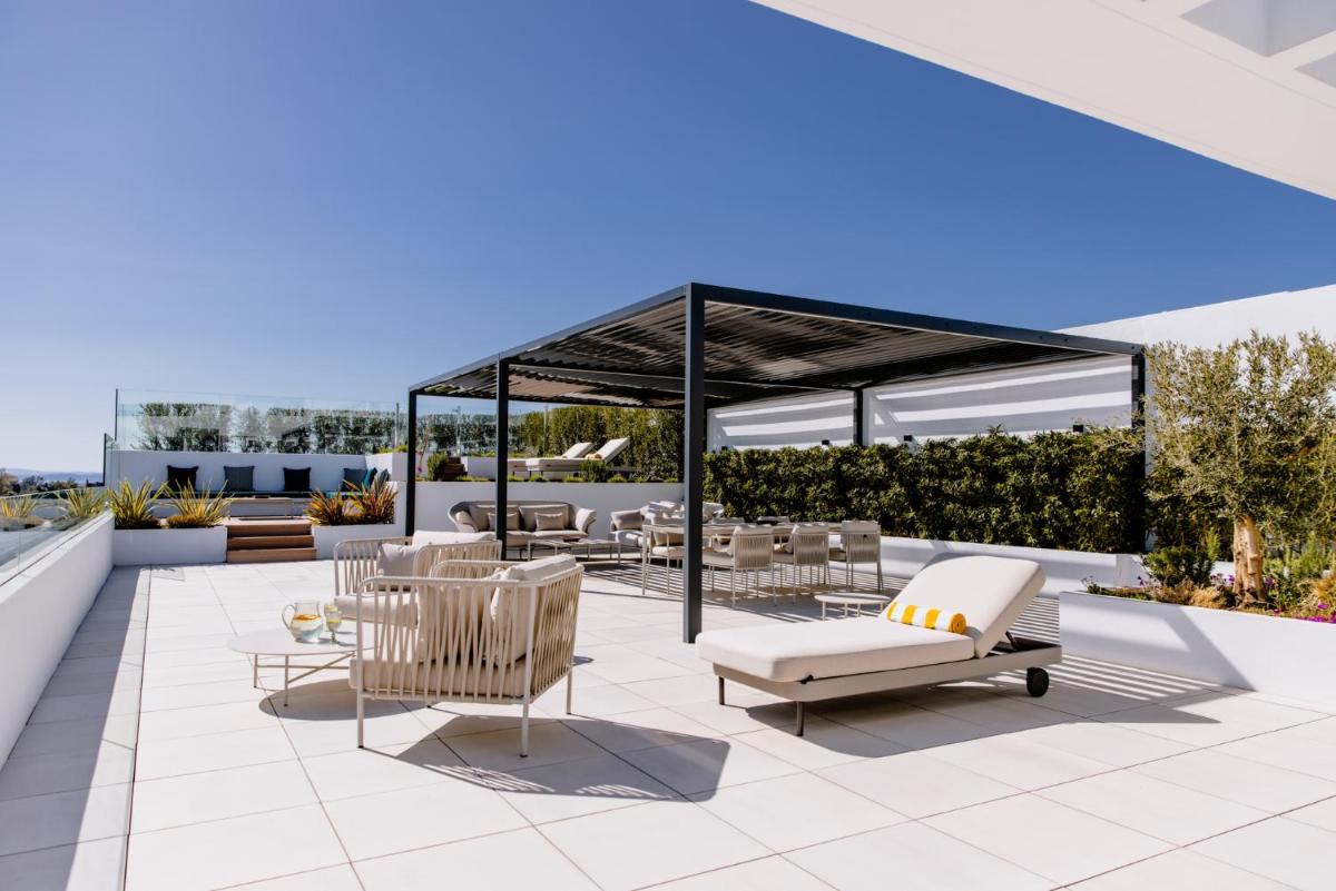 Zona de estar de THE FLAG HOTEL Marbella, Estepona Adult Recommended