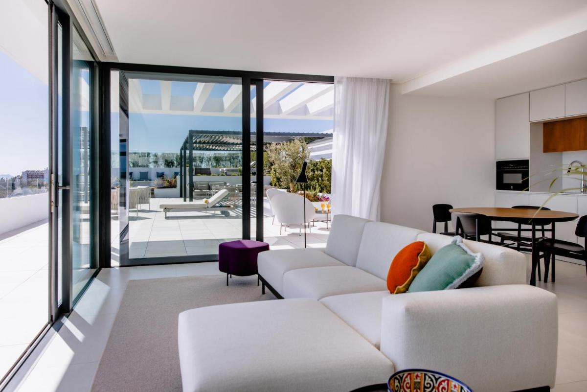 Zona de estar de THE FLAG HOTEL Marbella, Estepona Adult Recommended