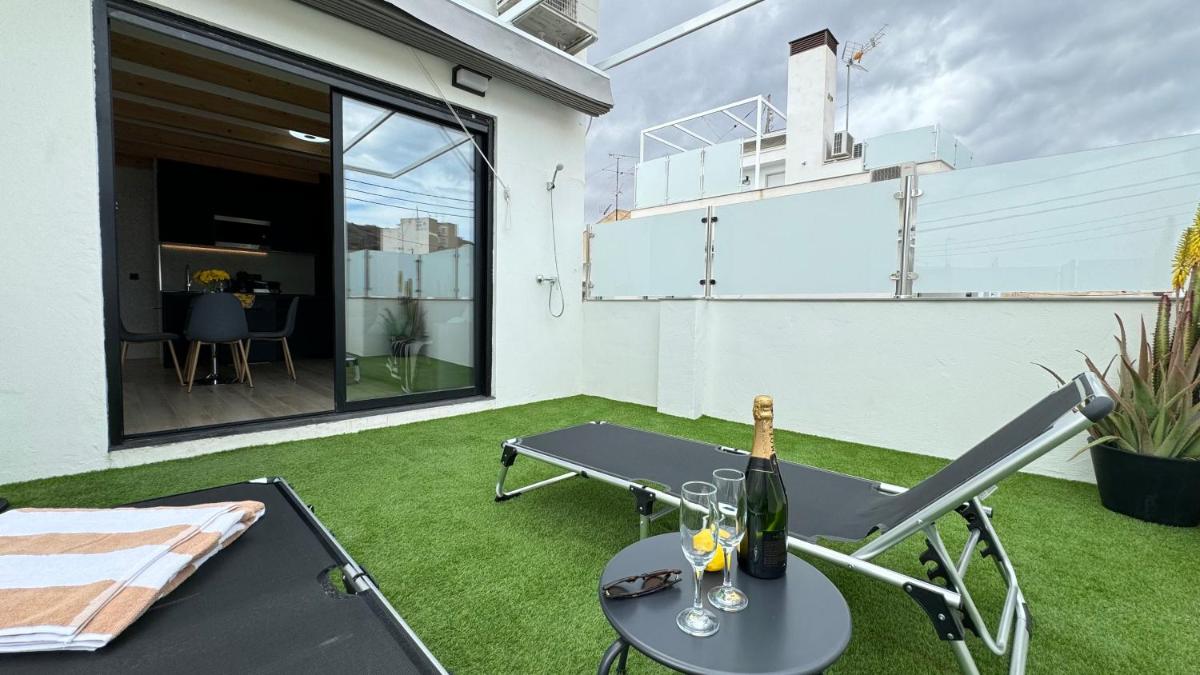 Un balcón o terraza de Apart-hotel Happy Life