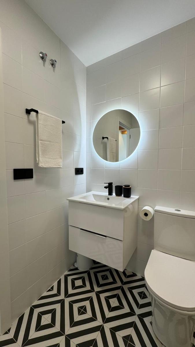 Un baño de Apart-hotel Happy Life