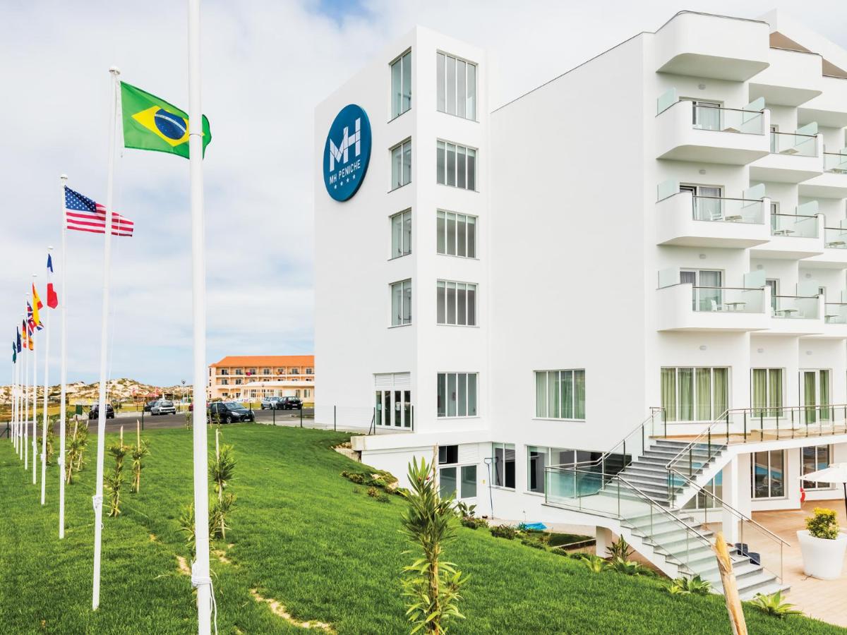O edifício onde o hotel está situado