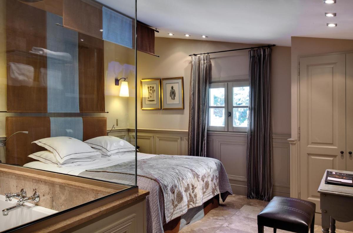 Un ou plusieurs lits dans un hébergement de l'établissement Hôtel du Château & Spa - Teritoria